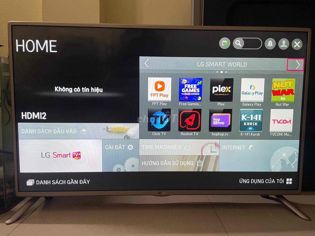 Tivi 42 inch LG Smart zin nhà dùng cần pass lại