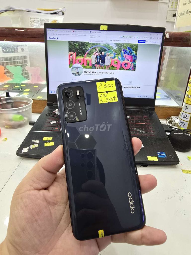 Oppo A16 32GB. Mua bán Điện thoại tại Thành phố Long Xuyên An Giang được đăng bởi Facebook Cầm Đồ Thúy Vân hình 1