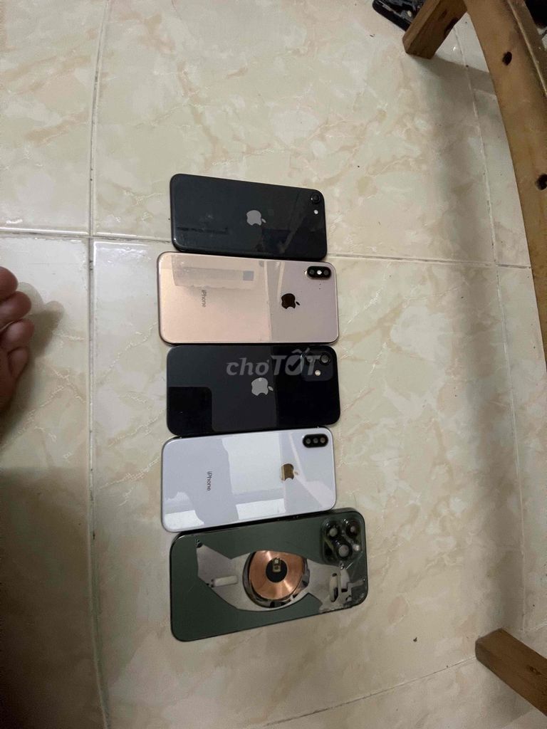 Vỏ zin đủ dây nút iphone SE X Xsm 12 12 mini 13pm