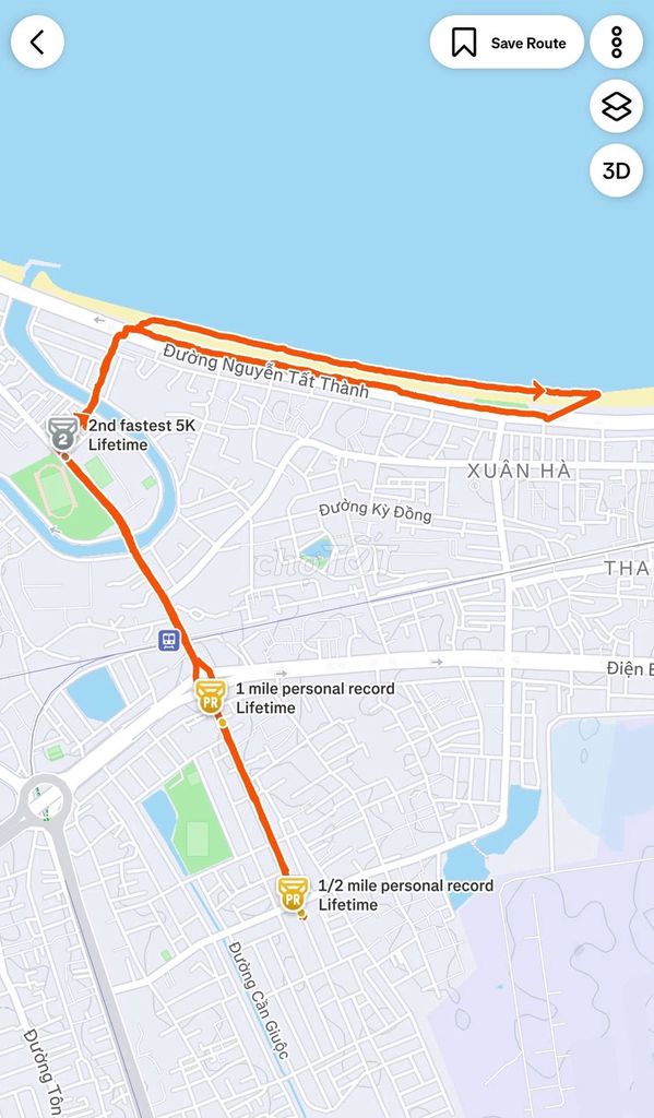 Chạy bộ thuê trên app STRAVA - Toàn quốc