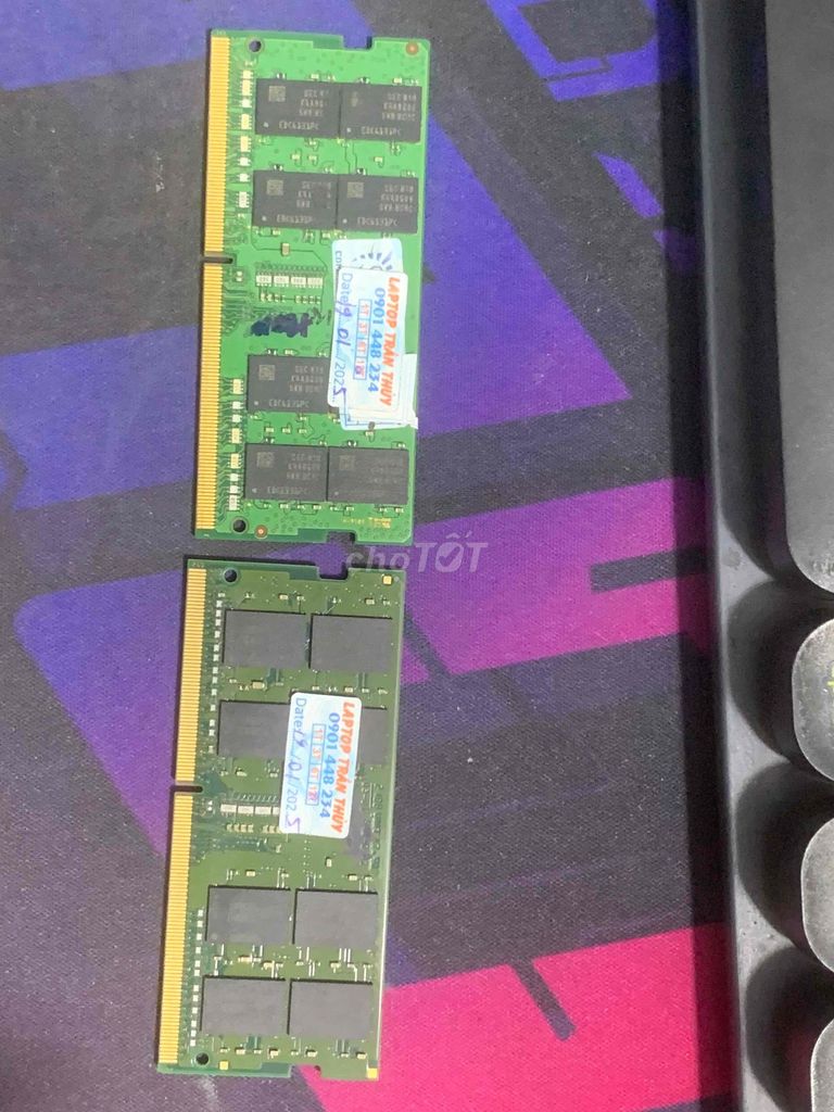 RAM Laptop Kingston KVR32S22D8/16 DDR4 16GB Zin OK. Mua bán Linh kiện (RAM, Card...) tại Quận 3 Tp Hồ Chí Minh được đăng bởi NgoPhuong hình 1