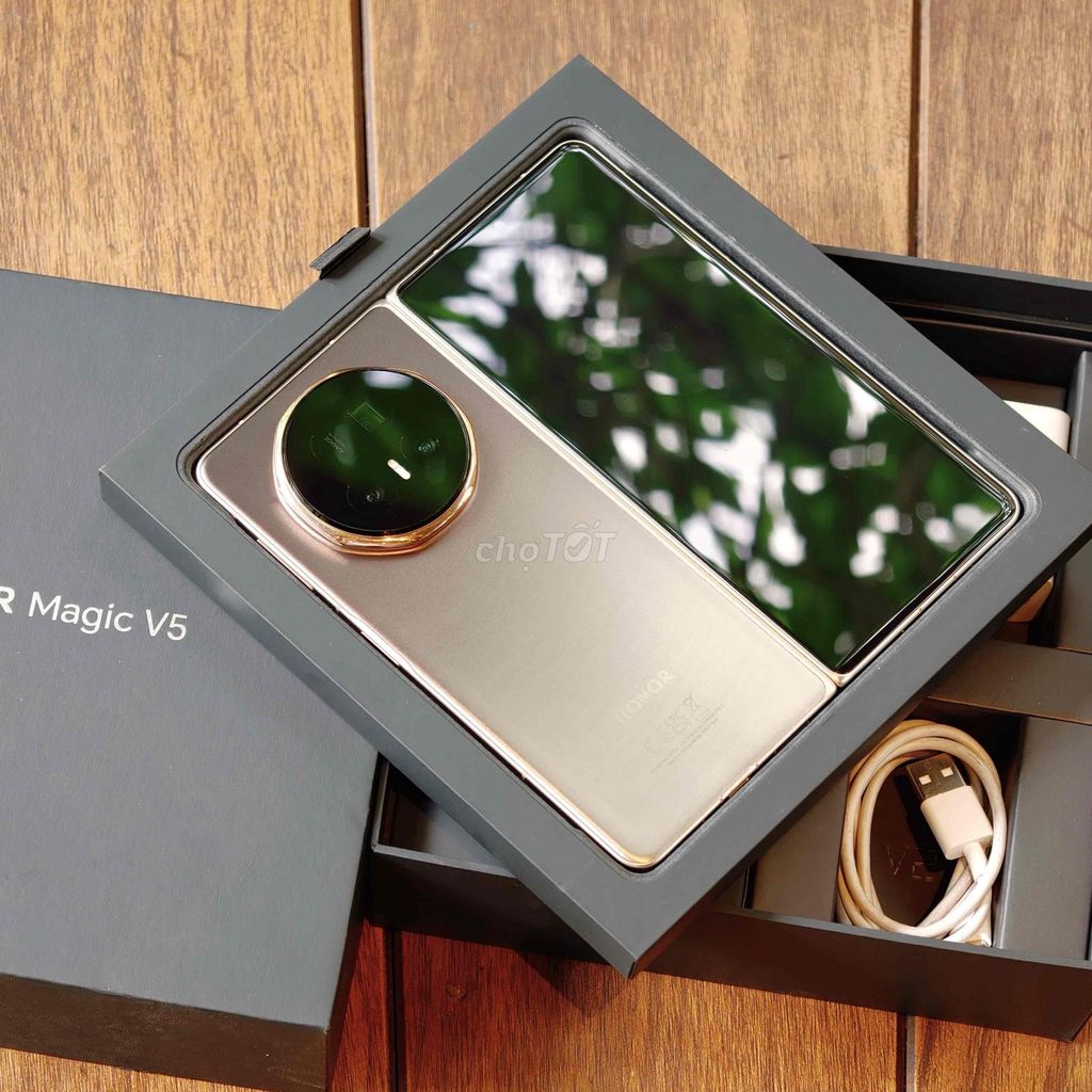 Honor Magic V5 Gold Chính hãng VN Fullbox. Mua bán Điện thoại tại Quận Bình Thạnh Tp Hồ Chí Minh được đăng bởi MD hình 1