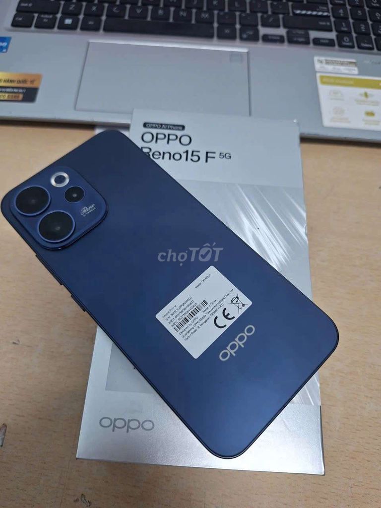 Oppo Reno15F 5G 12GB/256GB Twilight Blue 99%. Mua bán Điện thoại tại Thành phố Thuận An Bình Dương được đăng bởi hoai hình 1