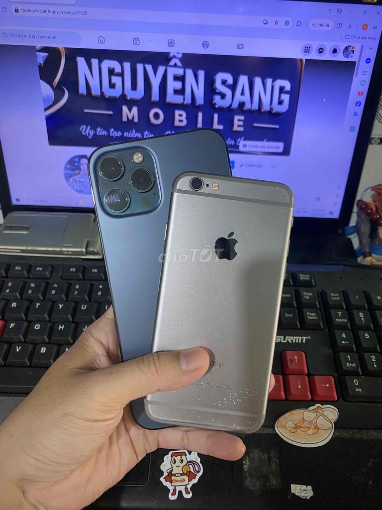 Apple iPhone 12 Pro Max 128GB xài wifi. Mua bán Điện thoại tại Quận Ninh Kiều Cần Thơ được đăng bởi kSang hình 1