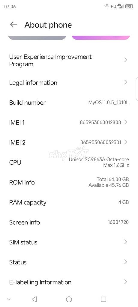ZTE Changxing 30 64GB. Mua bán Điện thoại tại Huyện Mê Linh Hà Nội được đăng bởi cường hình 1