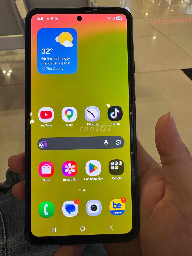 Samsung Galaxy M55 Đã sử dụng 98%. Mua bán Điện thoại tại Huyện Thanh Trì Hà Nội được đăng bởi Nguyễn Văn Qúy hình 1