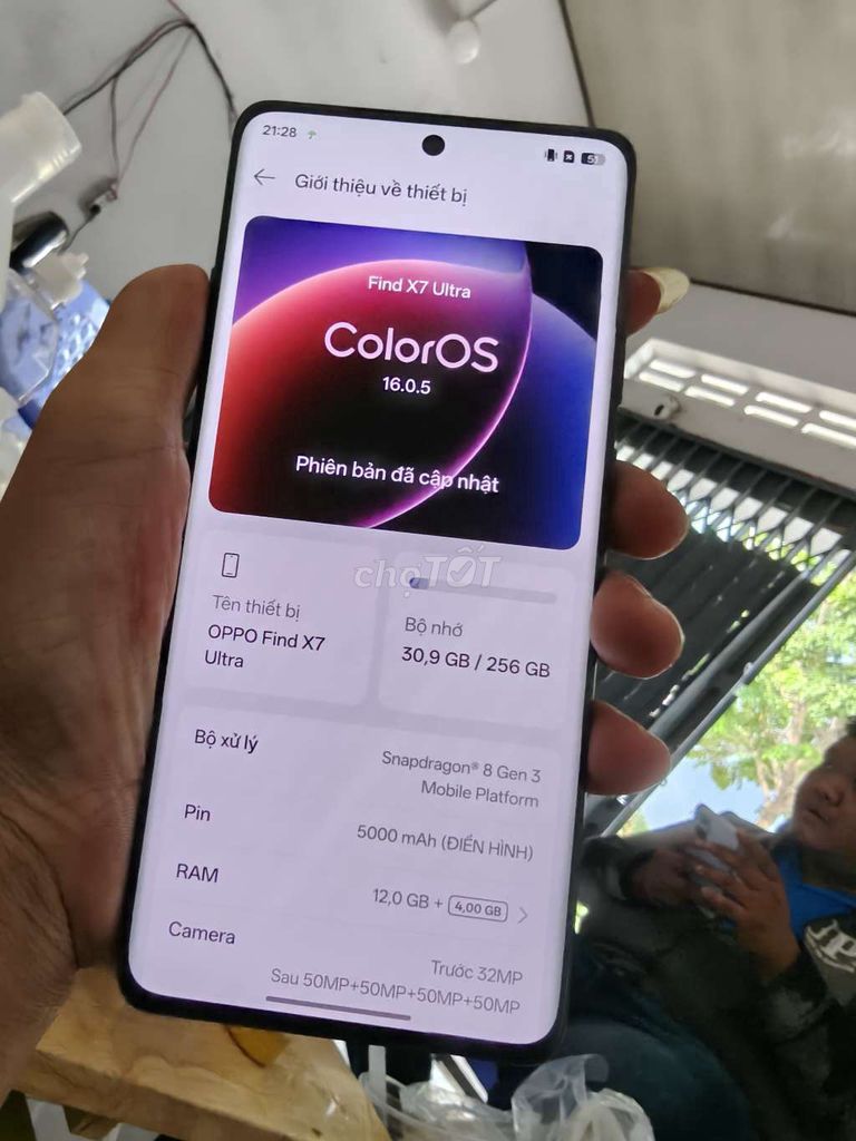 Oppo Find X7 Ultra 12GB/256GB Đen. Mua bán Điện thoại tại Thành phố Bến Tre Bến Tre được đăng bởi Từ Tuấn Bến Tre hình 1