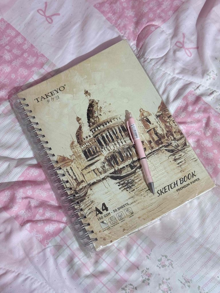 Sổ vẽ TAKEYO A4 50 tờ 160 GSM