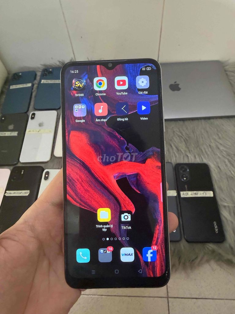 Oppo A15s 8/256GB Trắng. Mua bán Điện thoại tại Quận Ninh Kiều Cần Thơ được đăng bởi Apple Phú Lợi hình 1