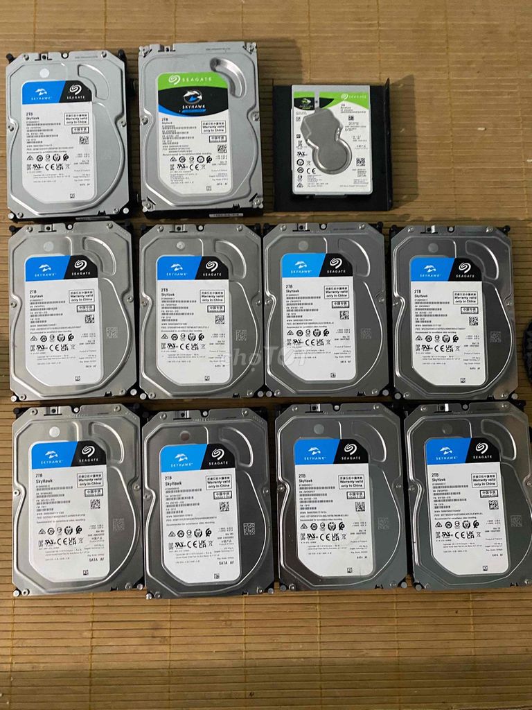 Ổ cứng Seagate SkyHawk 2TB. Mua bán Linh kiện (RAM, Card...) tại Huyện Quế Võ Bắc Ninh được đăng bởi Hoàng Thiệp hình 1