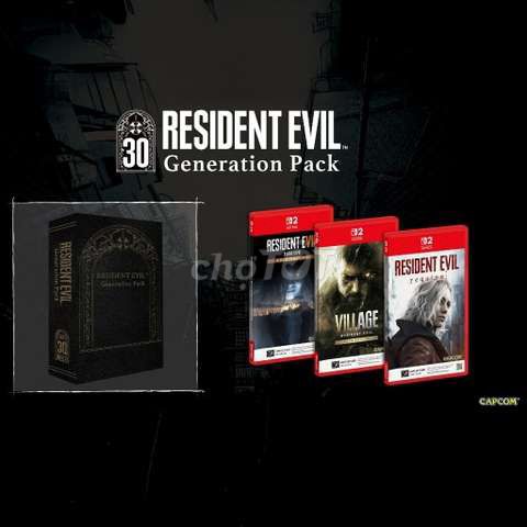 Resident Evil Generation Pack Nintendo Switch 2. Mua bán Thiết bị chơi game tại Thành phố Thủ Đức Tp Hồ Chí Minh được đăng bởi Hữu Tín hình 1