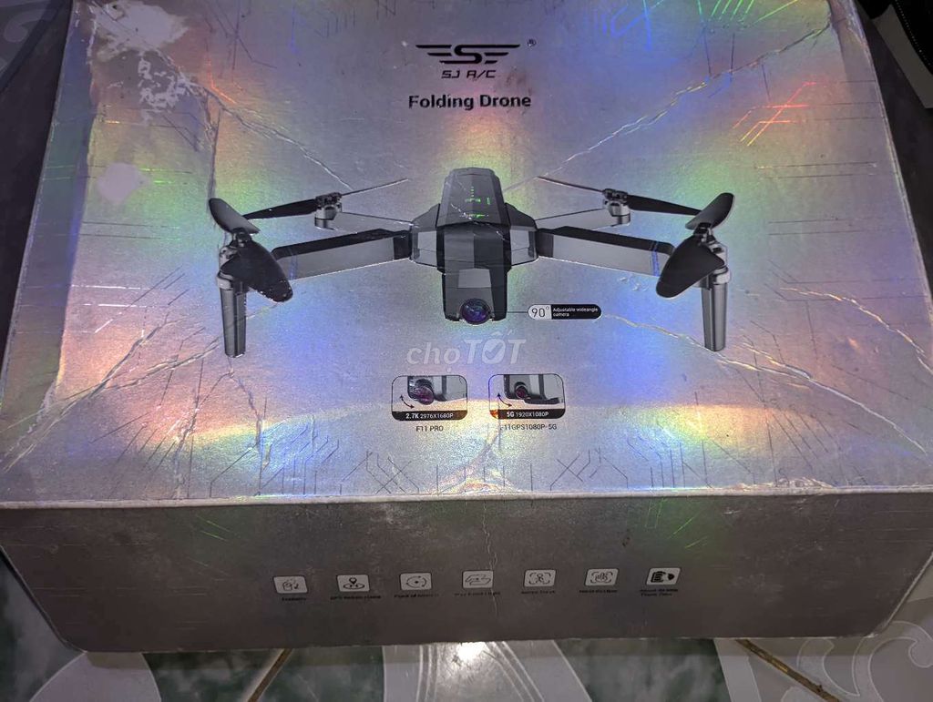 Flycam sjrc f11 pro 2k. Mua bán Máy ảnh, Máy quay tại Huyện Hương Khê Hà Tĩnh được đăng bởi DRONE UAV hình 1