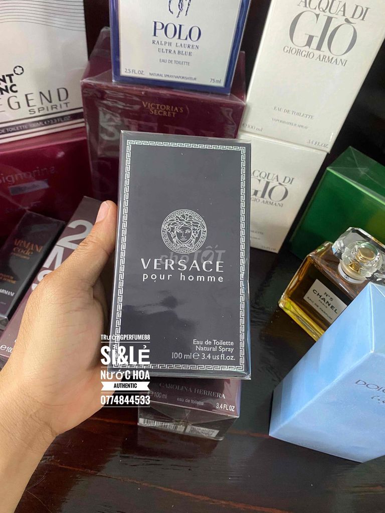 nước hoa versace pour home. Mua bán Nước hoa tại Thị xã Tân Uyên Bình Dương được đăng bởi Long hình 1