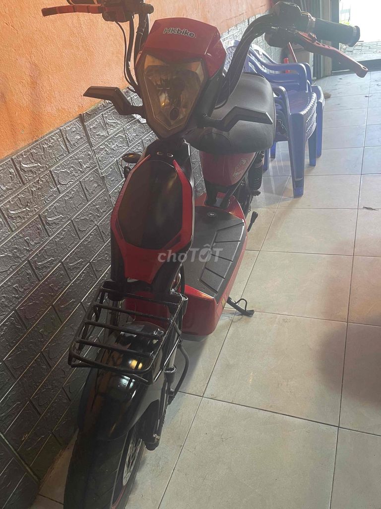 Xe đạp điện DK Bike 133  màu Đỏ. Mua bán Xe điện tại Quận Cẩm Lệ Đà Nẵng được đăng bởi bông hình 3