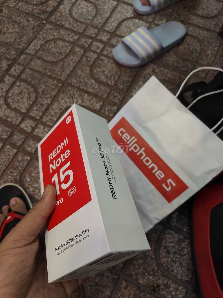 redmi note 15 pro 5G ram 12/256 fullbox . Mua bán Điện thoại tại Quận Gò Vấp Tp Hồ Chí Minh được đăng bởi Hung  hình 1