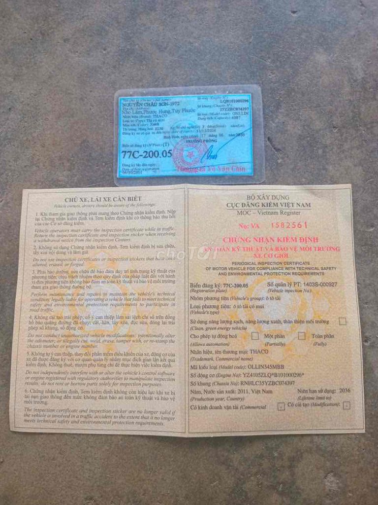 thaco olin 3,5 tấn thùng 5,1 m đời 211. Mua bán Xe tải, xe ben tại Huyện Phù Mỹ Bình Định được đăng bởi Vothanhhai1976 hình 8