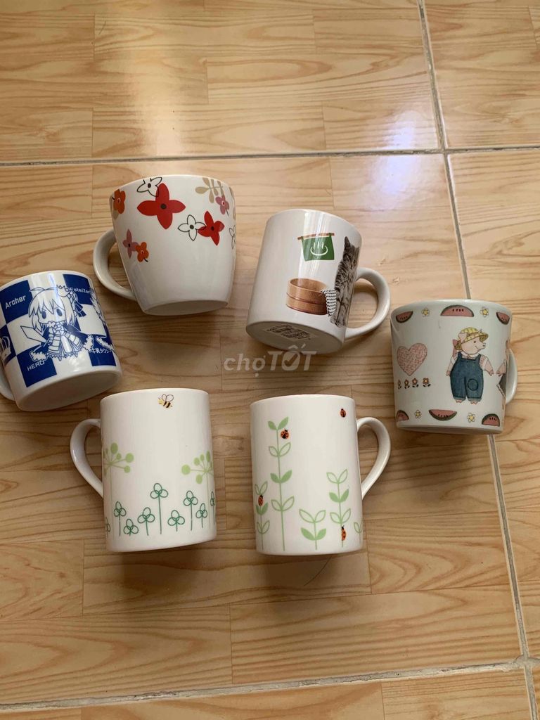 Thanh lý 6 ly sứ dọn nhà. Mua bán Dụng cụ nhà bếp tại Thành phố Vũng Tàu Bà Rịa - Vũng Tàu được đăng bởi Tiến Dũng hình 1