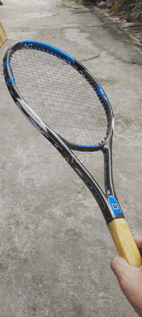 Vợt tennis Wilson Blade 98 Đen Xanh Vàng. Mua bán Đồ thể thao, Dã ngoại tại Quận Ba Đình Hà Nội được đăng bởi Đào quang Trung hình 1