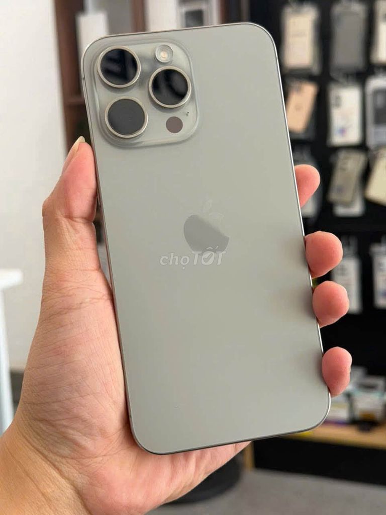 Apple iPhone 15 Pro Max 256GB Titan Tự Nhiên 89%. Mua bán Điện thoại tại Quận Đống Đa Hà Nội được đăng bởi Hội Đồ Điện Tử hình 1