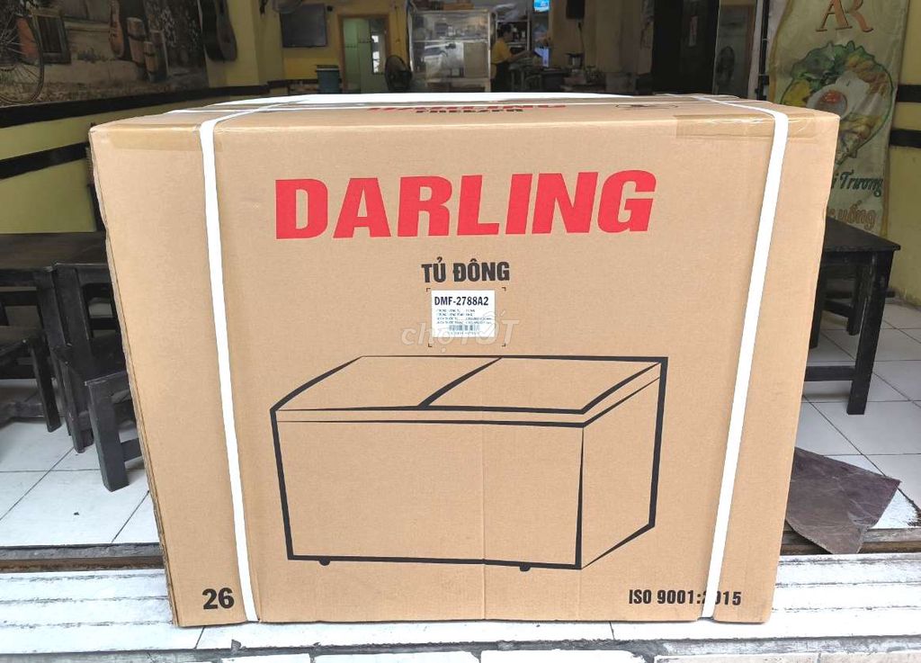 Xả kho tủ đông suốt darling 230L hàng mới 100%