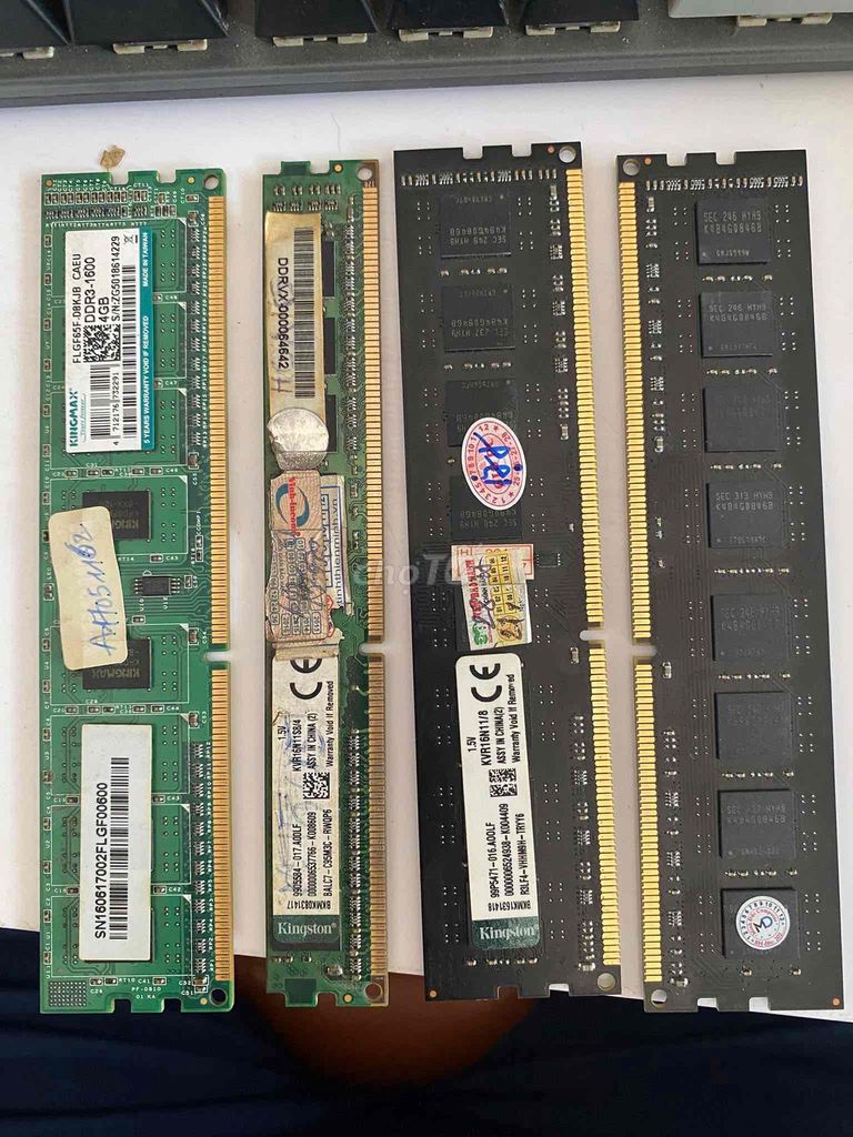 RAM Kingston DDR3 2GB/4GB Mới. Mua bán Linh kiện (RAM, Card...) tại Thành phố Vinh Nghệ An được đăng bởi HOÀNG  hình 1