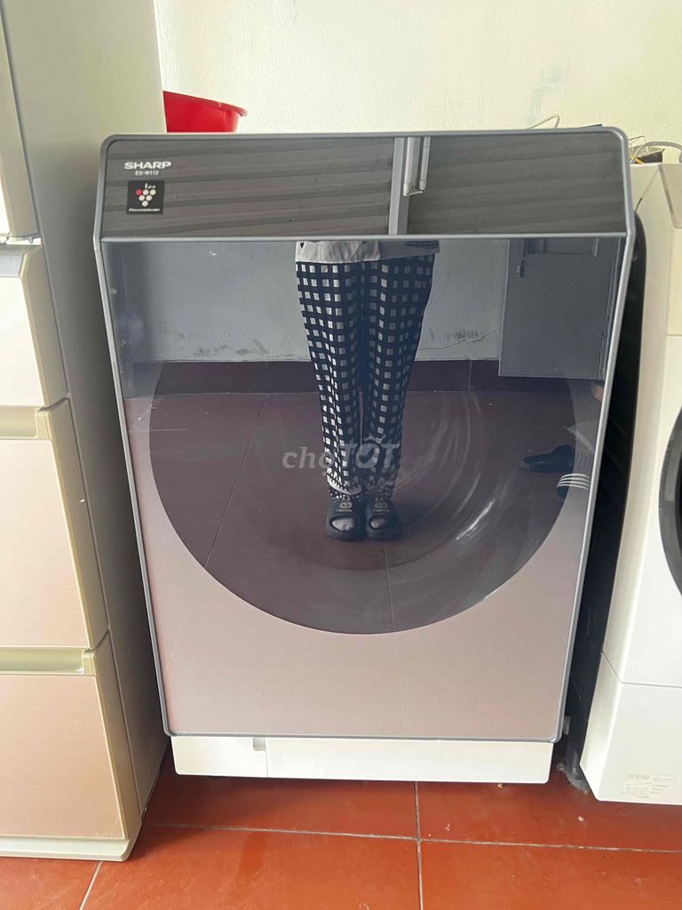 Máy giặt Sharp 11kg lồng ngang Nhật nội địa. Mua bán Máy giặt tại Quận Ngô Quyền Hải Phòng được đăng bởi Em Quyền hình 1