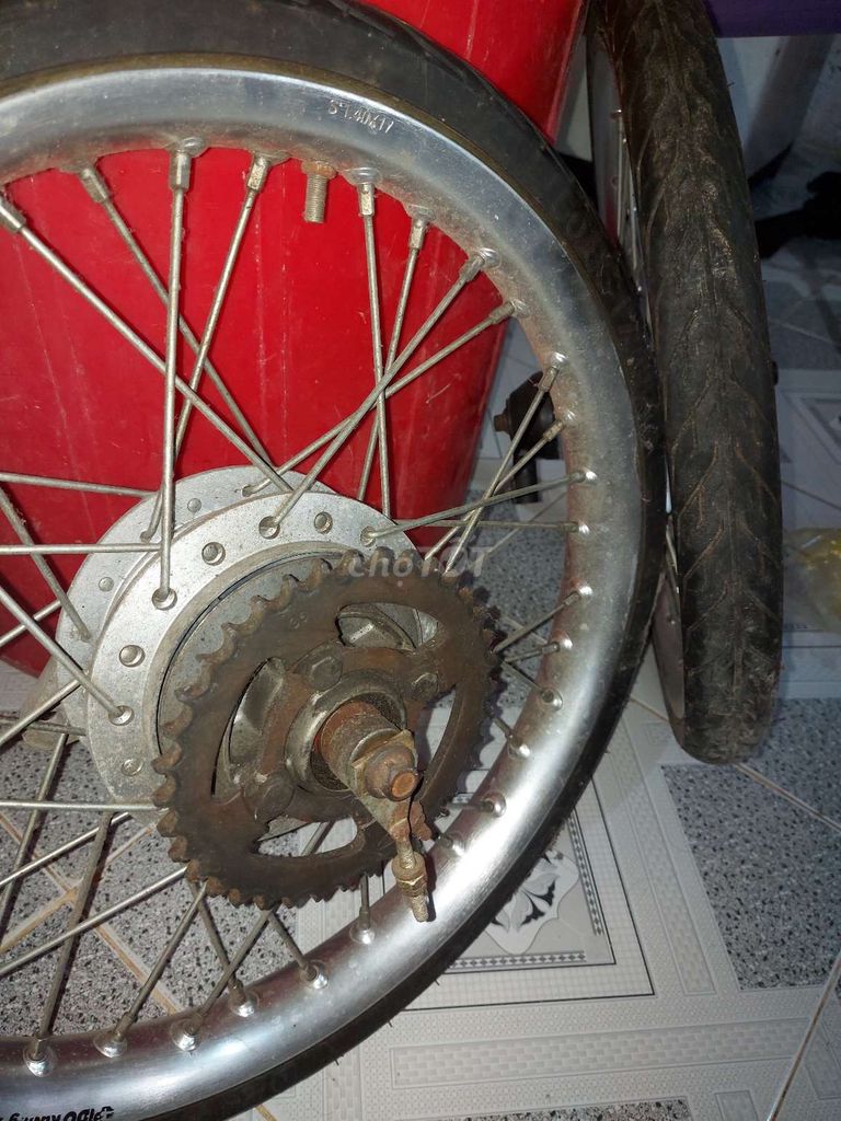 Bánh xe máy Wave Dream Sirius đã dùng. Mua bán Phụ tùng xe tại Huyện Chợ Gạo Tiền Giang được đăng bởi dung pham hình 1