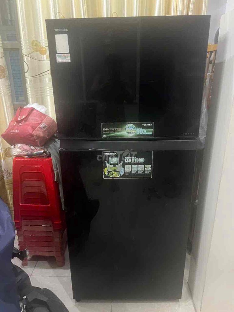 Tủ lạnh Toshiba Inverter màu Đen. Mua bán Tủ lạnh tại Quận Gò Vấp Tp Hồ Chí Minh được đăng bởi Van linh hình 1