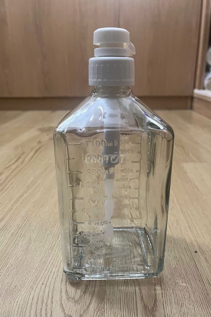 Bình đựng syrup thủy tinh 1100ml. Mua bán Dụng cụ nhà bếp tại Quận 10 Tp Hồ Chí Minh được đăng bởi Phát hình 1