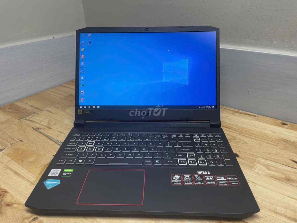 Acer Nitro 5 máy đẹp, 1650TI 4Gb làm việc game oke. Mua bán Laptop tại Thành phố Thủ Đức Tp Hồ Chí Minh được đăng bởi Hoàng Hiếu hình 1