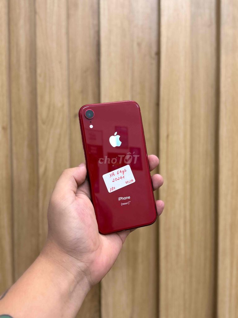 Apple iPhone XR 64GB Đỏ 81%. Mua bán Điện thoại tại Quận Đống Đa Hà Nội được đăng bởi  HT Mobie Trả góp nợ xáu bao duyệt hình 1