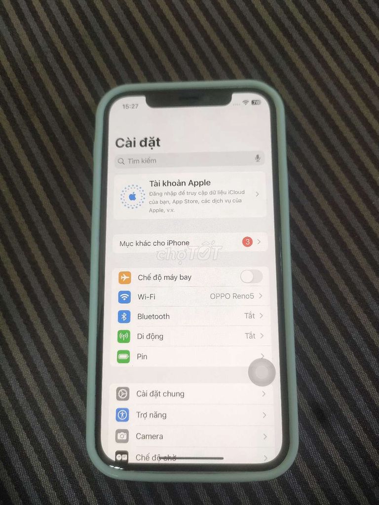 Apple iPhone 12 64GB Xanh nhạt. Mua bán Điện thoại tại Thành phố Mỹ Tho Tiền Giang được đăng bởi Hạ Thiên hình 1