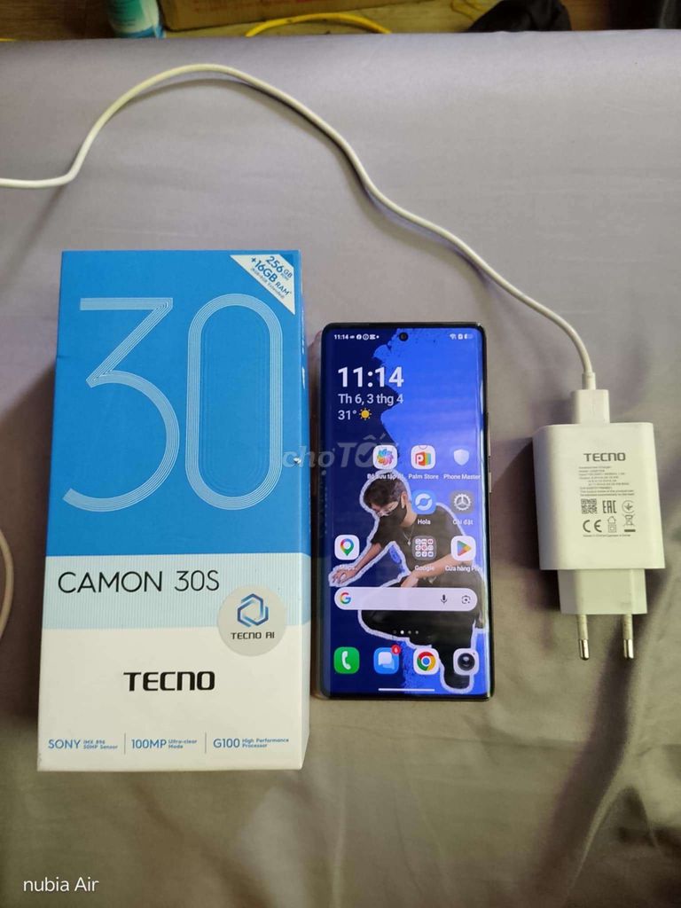 Tecno Camon 30s 8/256 FullBox đẹp 99% như. Mua bán Điện thoại tại Thành phố Thủ Đức Tp Hồ Chí Minh được đăng bởi Trần Tuấn Khang hình 1