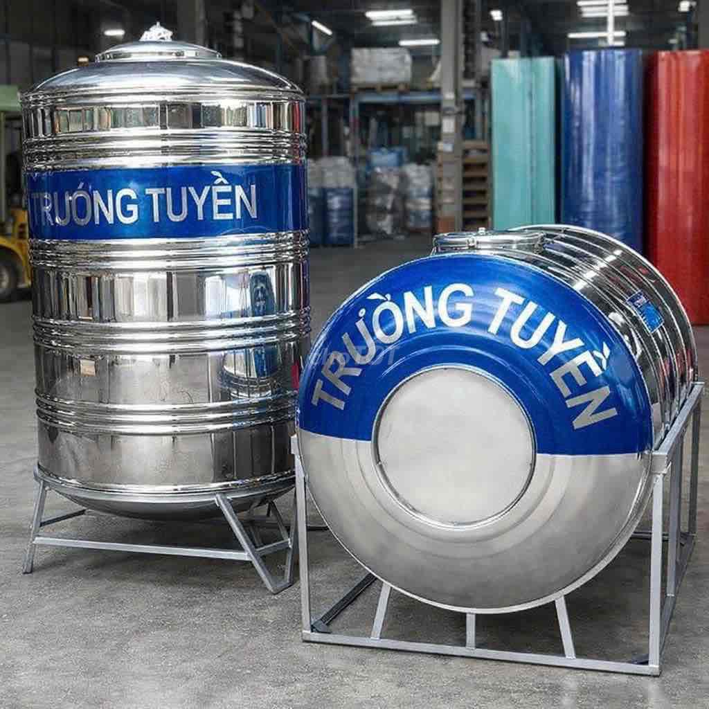 Bồn nước Trường Tuyền 1000 lít Đứng Inox Mới. Mua bán Nội thất, đồ gia dụng khác tại Thị xã Bình Long Bình Phước được đăng bởi Nguyễn Thiên Phúc hình 1