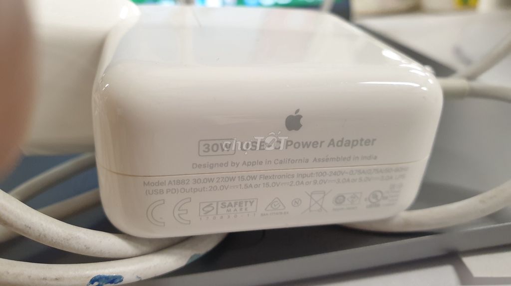 Sạc Macbook USB-C 30W Trắng. Mua bán Phụ kiện (Màn hình, Chuột...) tại Quận 7 Tp Hồ Chí Minh được đăng bởi  Mr Nguyễn  hình 1
