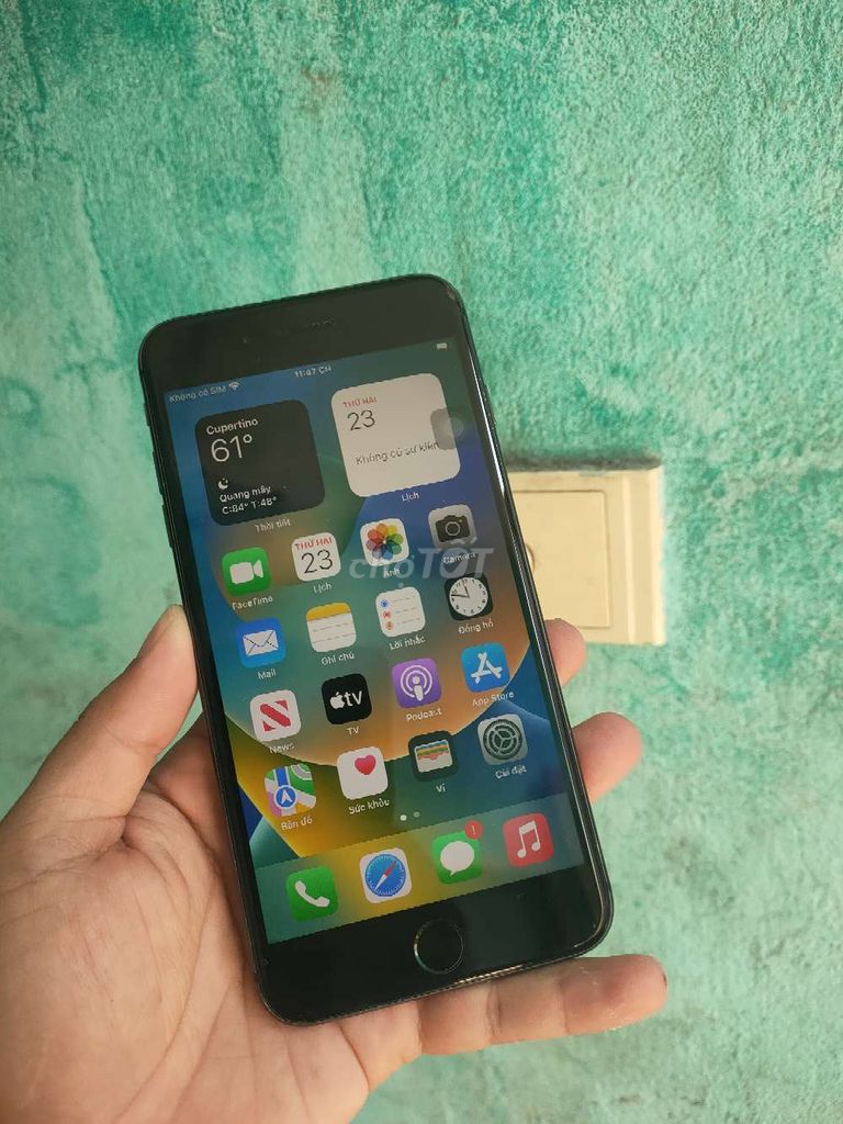 Apple iPhone 8 Plus 64GB Đen. Mua bán Điện thoại tại Quận Liên Chiểu Đà Nẵng được đăng bởi Công Lực hình 1