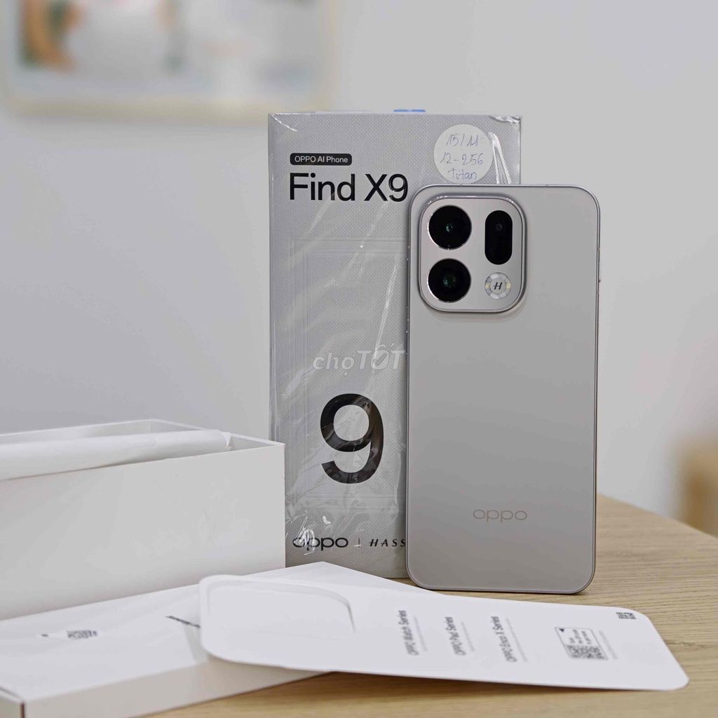 Oppo Find X9 Xám Chính hãng VN Likenew Fullbox. Mua bán Điện thoại tại Quận 10 Tp Hồ Chí Minh được đăng bởi Dung hình 1