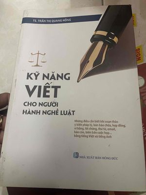 Kỹ năng viết cho người hành nghề luật. Mua bán Sách tại Quận 7 Tp Hồ Chí Minh được đăng bởi Amy