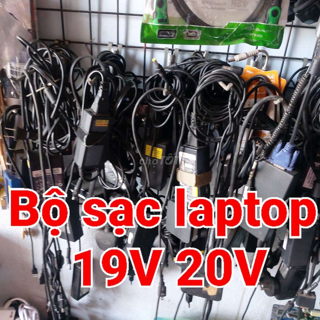 Bộ sạc laptop zin ok 19v 20v 19.5V