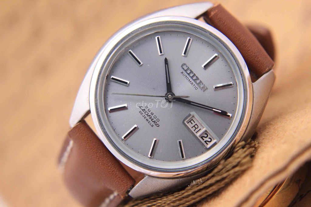 Đồng hồ Citizen Leopard Automatic 28800 beat