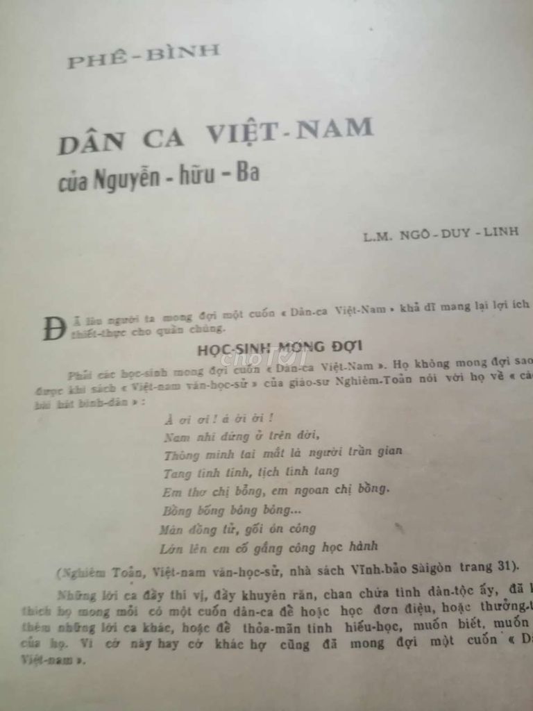 Sách xưa sưu tầm dân ca Việt Nam