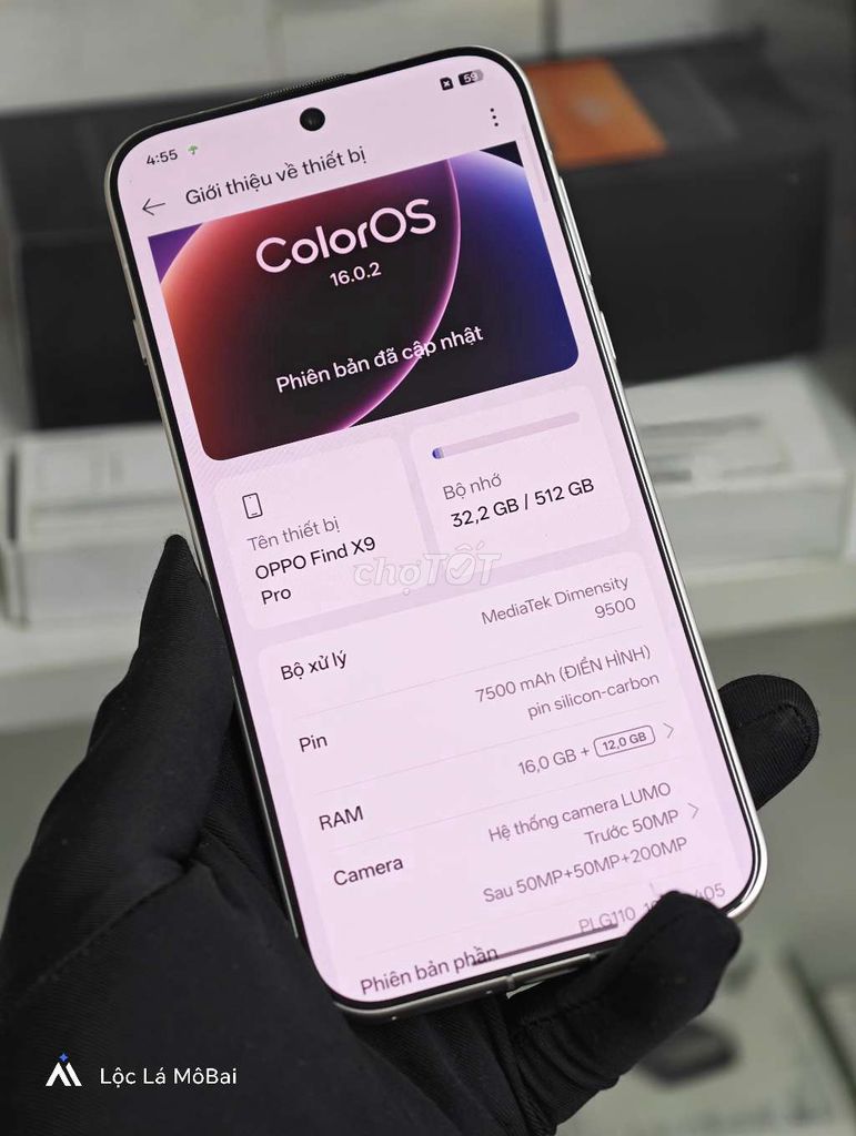 Oppo Find X9 Pro 512GB Trắng. Mua bán Điện thoại tại Thành phố Đà Lạt Lâm Đồng được đăng bởi Lộc Lá Mô Bai hình 1
