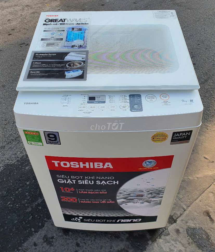 Thanh lí máy giặt cuối năm Toshiba 9kg đẹp giá tốt