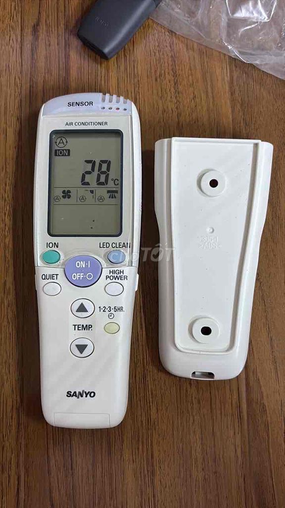 Điều khiển điều hòa Sanyo Trắng. Mua bán Máy lạnh, điều hoà tại Quận 10 Tp Hồ Chí Minh được đăng bởi Dương Quang Minh hình 1
