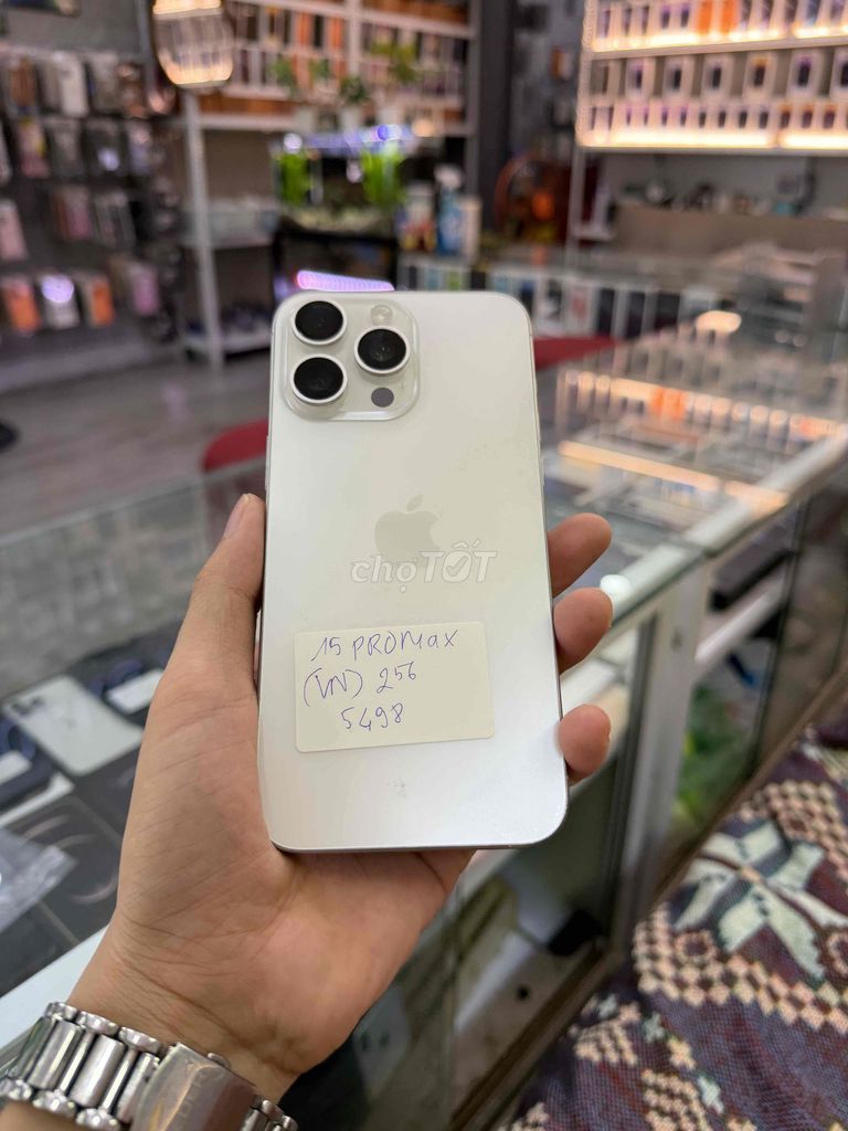 Apple iPhone 15 Pro Max 256GB đẹp ngon. Mua bán Điện thoại tại Quận Hải Châu Đà Nẵng được đăng bởi Hoàng Táo 273 Nguyễn Hoàng Đà Nẵng hình 1