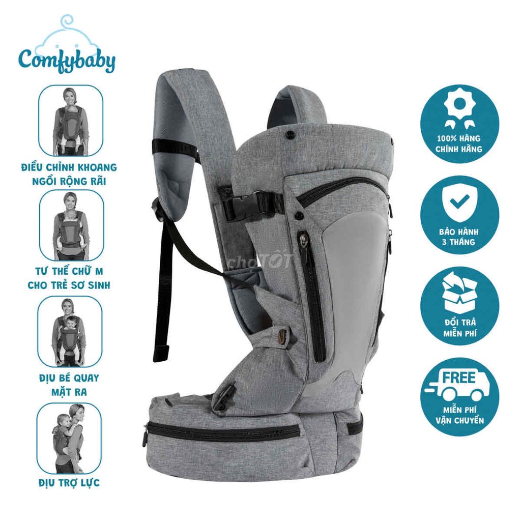 Địu em bé trợ lực comfortbaby