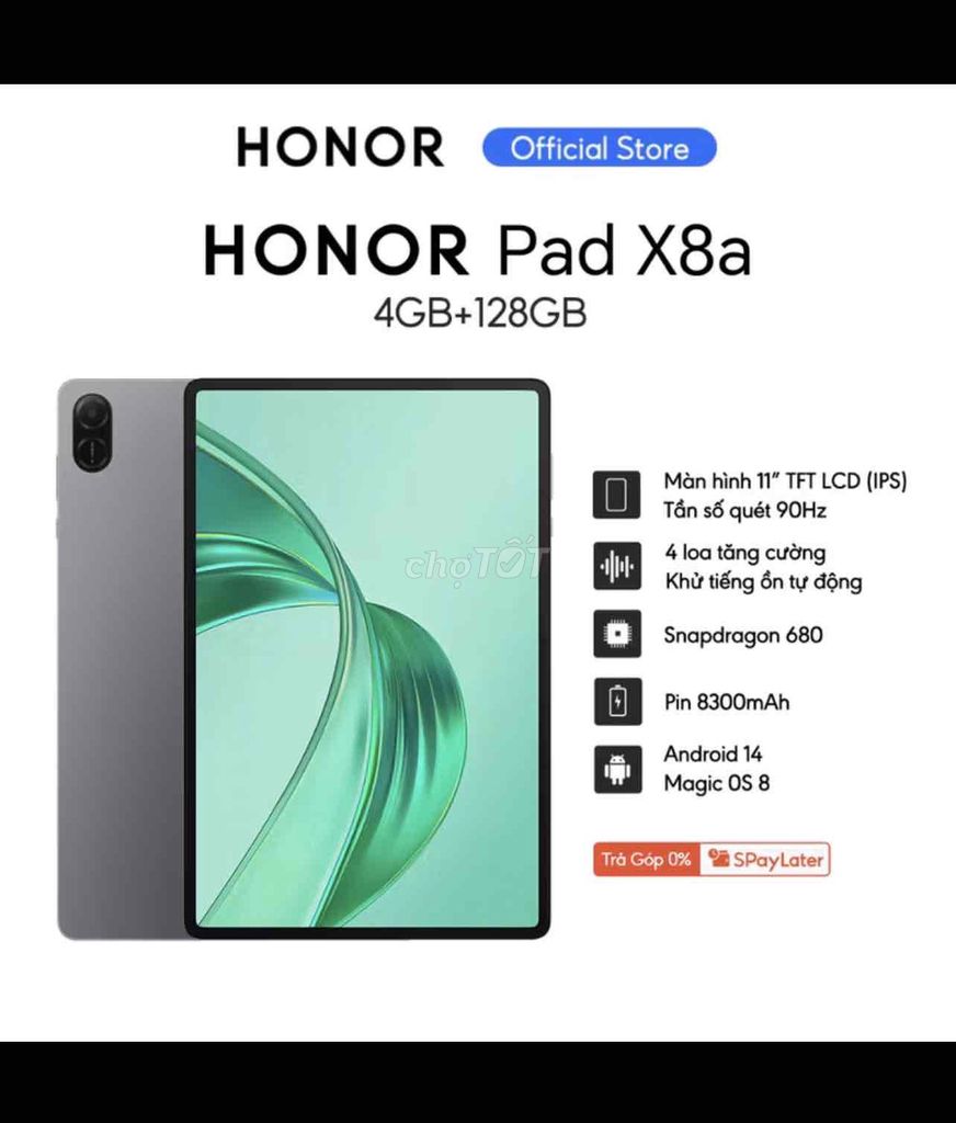 Honor Pad X8a 11 inch 4GB/128GB. Mua bán Máy tính bảng tại Huyện Thống Nhất Đồng Nai được đăng bởi le hình 1