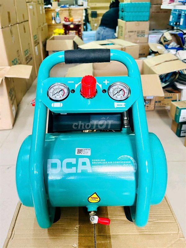 Máy nén khí DCA ADQE550/6Z Xanh ngọc. Mua bán Đồ chuyên dụng, Giống nuôi trồng tại Huyện Châu Thành Hậu Giang được đăng bởi Dụng cụ cơ khí Mái Dầm  hình 1