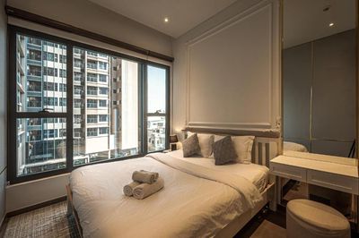 Chú Di cần cho thuê Căn Hộ 1 Phòng ngủ The Marq 51m2, Full đẹp. Tầng 2