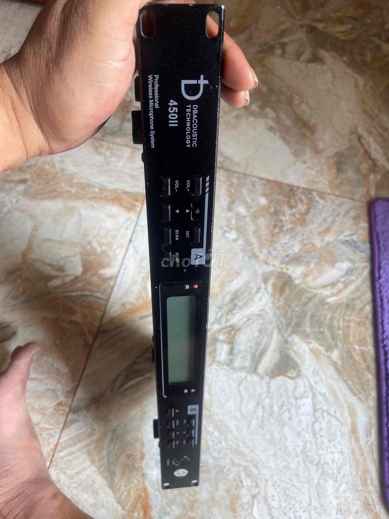 Đầu thu micro DBacoustic 450II Đen. Mua bán Tivi, Âm thanh tại Huyện Hòa Vang Đà Nẵng được đăng bởi Thái  hình 1